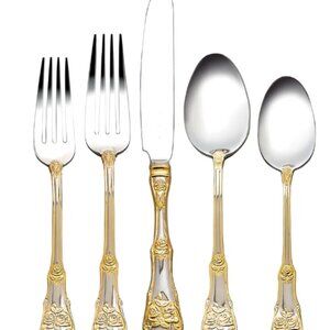 Royal Albert Old Country Roses Cutlery Set, 20 Pieces ( NEW WITH BOX)